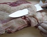 A picture of step 1 of [Low-Temperature Cooking] Brisket-Style BBQ.
