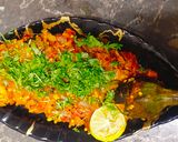 A picture of step 3 of Baingan bharta.