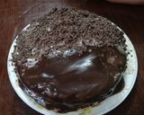 صورة لخطوة 3 من وصفة كيكه شوكولاته بالكريمة