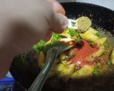 A picture of step 4 of Dhaba style aloo matar ki sabzi.