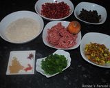 A picture of step 1 of Persian Pomegranate Rice with Pistachio and Raisins.