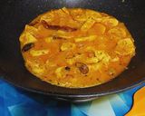 A picture of step 7 of Soya Chaap Masala.