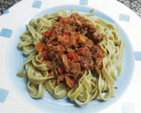 Foto del paso 12 de la receta: Morcillo de Ternera en nido de fettuccini con salsa de gírgolas