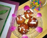 A picture of step 8 of Pineapple gulab jamun.