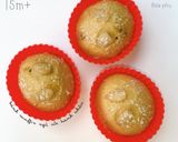 Hình bước làm 5 của món Ăn dặm cùng 🐬: Bánh muffin ngũ cốc hạnh nhân