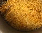 A picture of step 2 of Siwaiyon ka zarda.