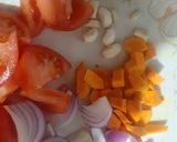 A picture of step 1 of Raw turmeric chutney.