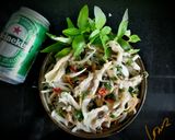 Hình bước làm 6 của món Nộm chân vịt rút xương