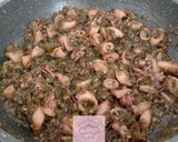 Foto langkah ke 5 dari resep Sambal Cumi Asin Cabe Hijau.