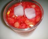 A picture of step 4 of Watermelon Roohafza.