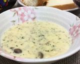 A picture of step 11 of Mushrooms soup.