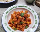 Foto langkah ke 5 dari resep Balado tempe kentang buncis.