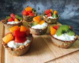 Hình bước làm 3 của món Tart Yến Mạch, Sữa Chua, Trái Cây / Yogurt Fruit Cinnamon Tart