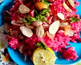 Beet root pullao/rice recipe step 4 photo
