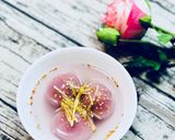 Hình bước làm 5 của món Chè Trôi Nước Lá Cẩm