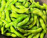 A picture of step 4 of Garlic Butter Sautéed Edamame.