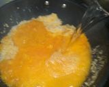 A picture of step 5 of Soji Ka halwa.