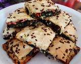 Foto del paso 6 de la receta: BAKLAWA Relleno con Espinacas🥬y Frutos Secos🥜...!