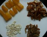A picture of step 2 of Tomato chutney with dates and mango pulp candy.