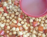 Foto del paso 8 de la receta: Escalope de pollo a la napolitana con garbanzos paprika🌶