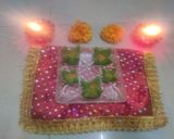 કાજુ કળી દિવા (Kaju Kali Diya Recipe In Gujarati) રેસીપી સ્ટેપ6ફોટો