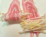 A picture of step 3 of Bean Sprout and Pork Shabu Shabu Rolls: Easy Microwave Recipe.
