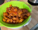 Une image de l'étape 1 de Gâteau aux abricots et amandes.