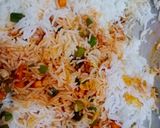 સેઝવાન રાઈસ (Schezwan Rice Recipe In Gujarati) રેસીપી સ્ટેપ2ફોટો