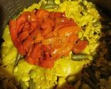 Foto del paso 6 de la receta: Arroz amarillo con verduras