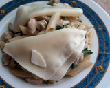 Foto del paso 5 de la receta: Pasta espinaca y pollo delicias en poco tiempo