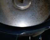 A picture of step 16 of Red valvet eggless cake in cooker.