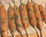 Foto del paso 3 de la receta: Salchichas de pollo y verdura