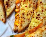 A picture of step 4 of Cheese melting sandwich.