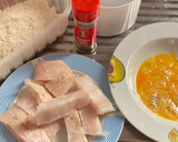 Foto del paso 1 de la receta: Merluza sin espina a la romana