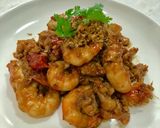รูปขั้นตอนการทำที่ 2 ของ กุ้งหัวแก้วทอดกระเทียม