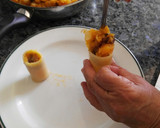 Foto del paso 7 de la receta: Paccheri rellenos de calabaza con salsa de granada