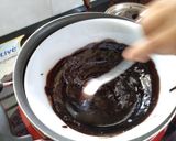 A picture of step 1 of Chocolate bowl with fruits and nuts and Icecream.
