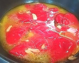 Foto del paso 3 de la receta: Piquillos rellenos de Brandada de Bacalao al gratén de Parmesano