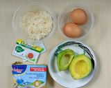 Foto langkah ke 1 dari resep Kue Alpukat Kukus Keto (induksi) / Debm.