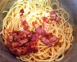 Foto del paso 7 de la receta: Spaghetti carbonara (sin nata)