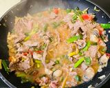 Foto langkah ke 7 dari resep Tumis Scotch Fillet dan Oyster (Resep No.115).