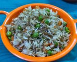 A picture of step 4 of Chilli garlic fried Rice.