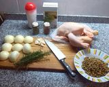 Foto del paso 1 de la receta: Pollo al romero con vino blanco