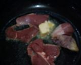 A picture of step 2 of Pan seared beef steak.