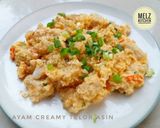 Foto langkah ke 3 dari resep Ayam Creamy Telor Asin.