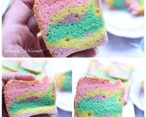 Foto langkah ke 8 dari resep Unicorn Chiffon Ketan ala Kheyla (metode simple) #beranibaking.