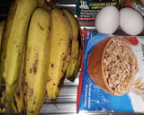 Foto del paso 1 de la receta: Mini bizcocho de avena y bananos ☕
