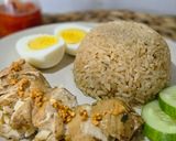 Foto langkah ke 5 dari resep Nasi Hainan Ayam (Magic Com).