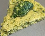 A picture of step 5 of Wild Garlic Chickpea Farinata.