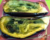 Foto del paso 4 de la receta 19.🍆Berenjena rellena de melitzanosalata griega
